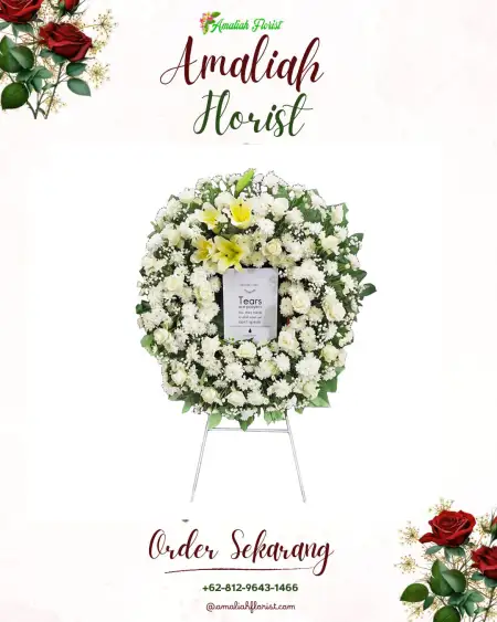 Krans Bunga Duka Sandingtaman
